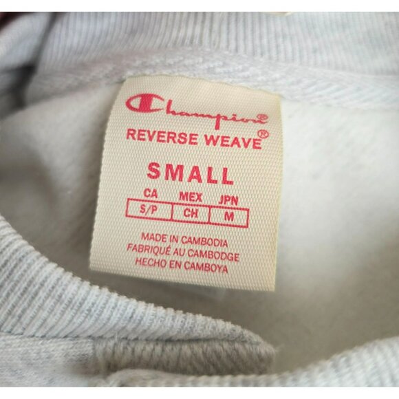 Champion Cheer Sweatshirt by PacSun Gray Heather Womans Small jj3681 - Picture 5 of 10